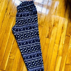 Jcrew tribal print pants